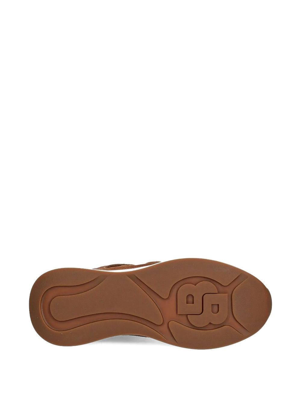 suede-leather monogram sneakers - 5
