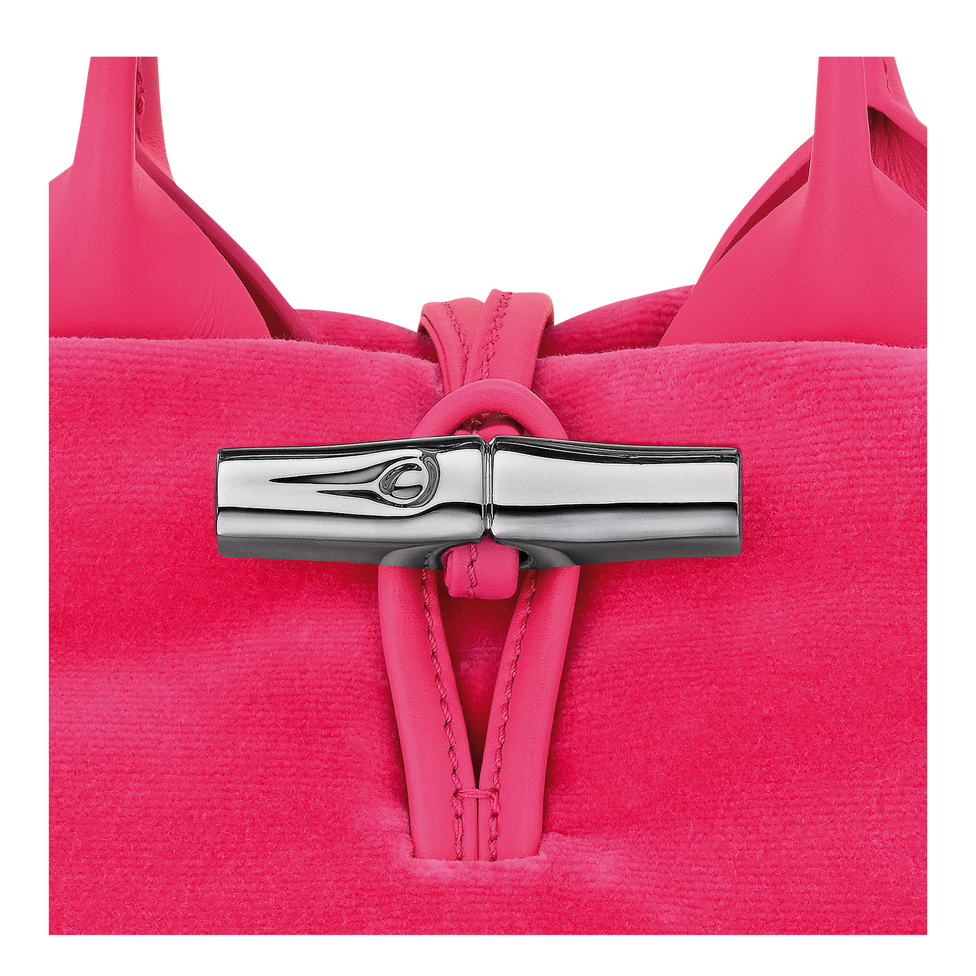 Le Roseau XS Handbag Pink - Canvas - 5