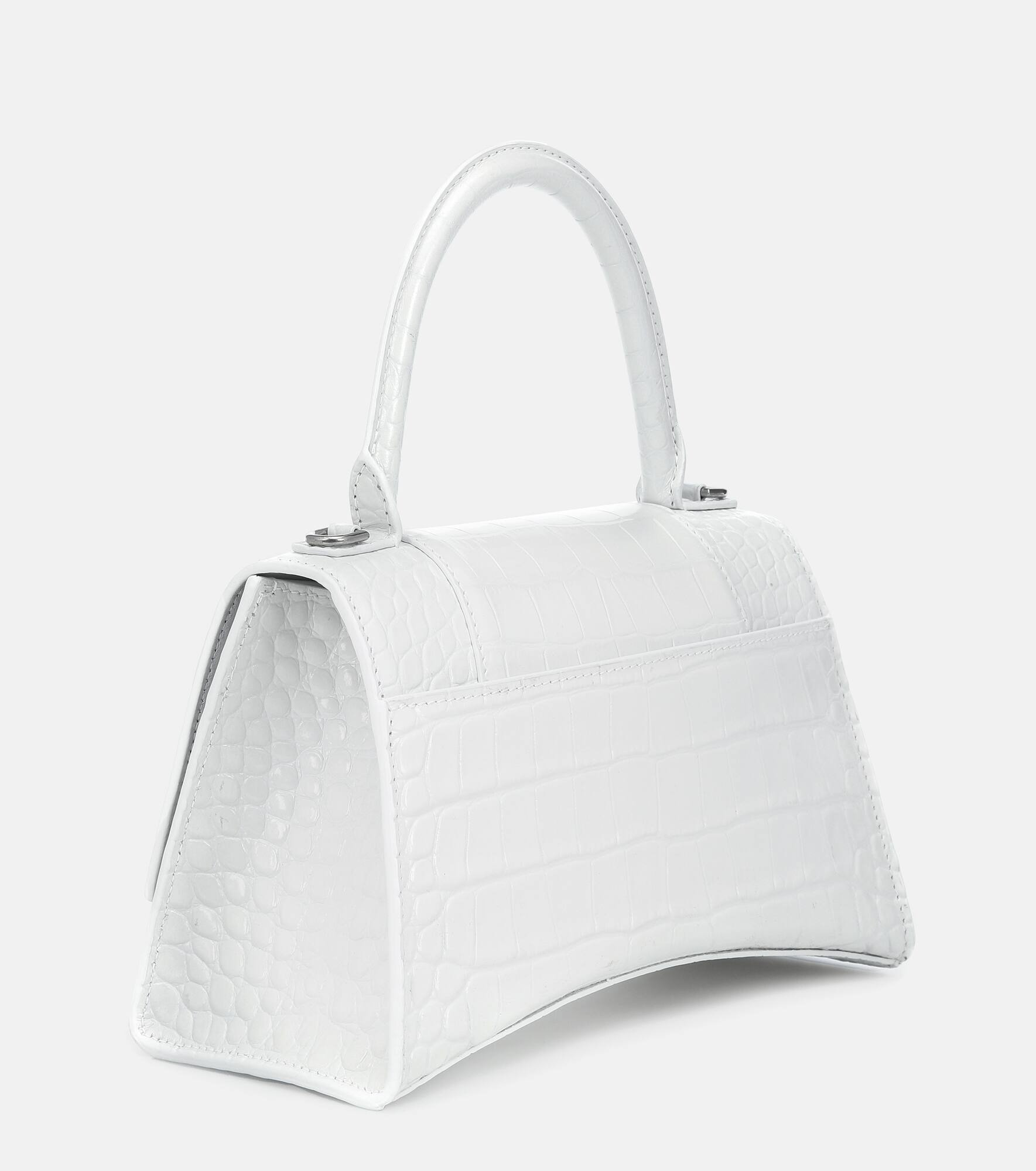 Hourglass XS leather crossbody bag - 4