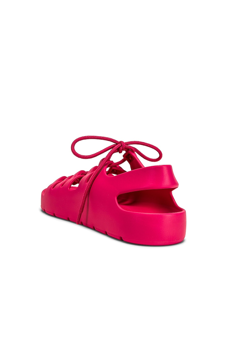 Jelly Lace Up Sandals - 3