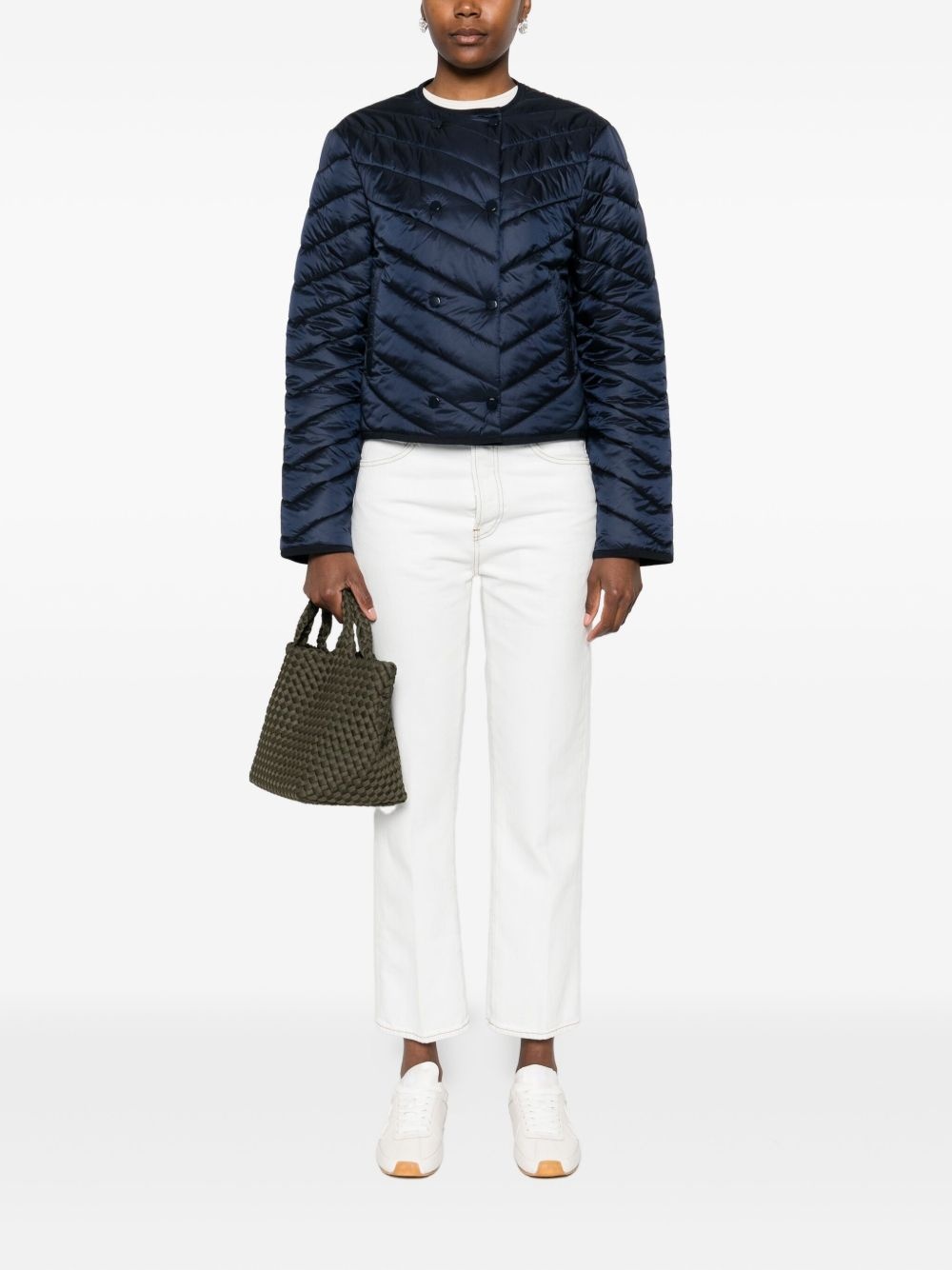 Pranella quilted double-breasted jacket - 2