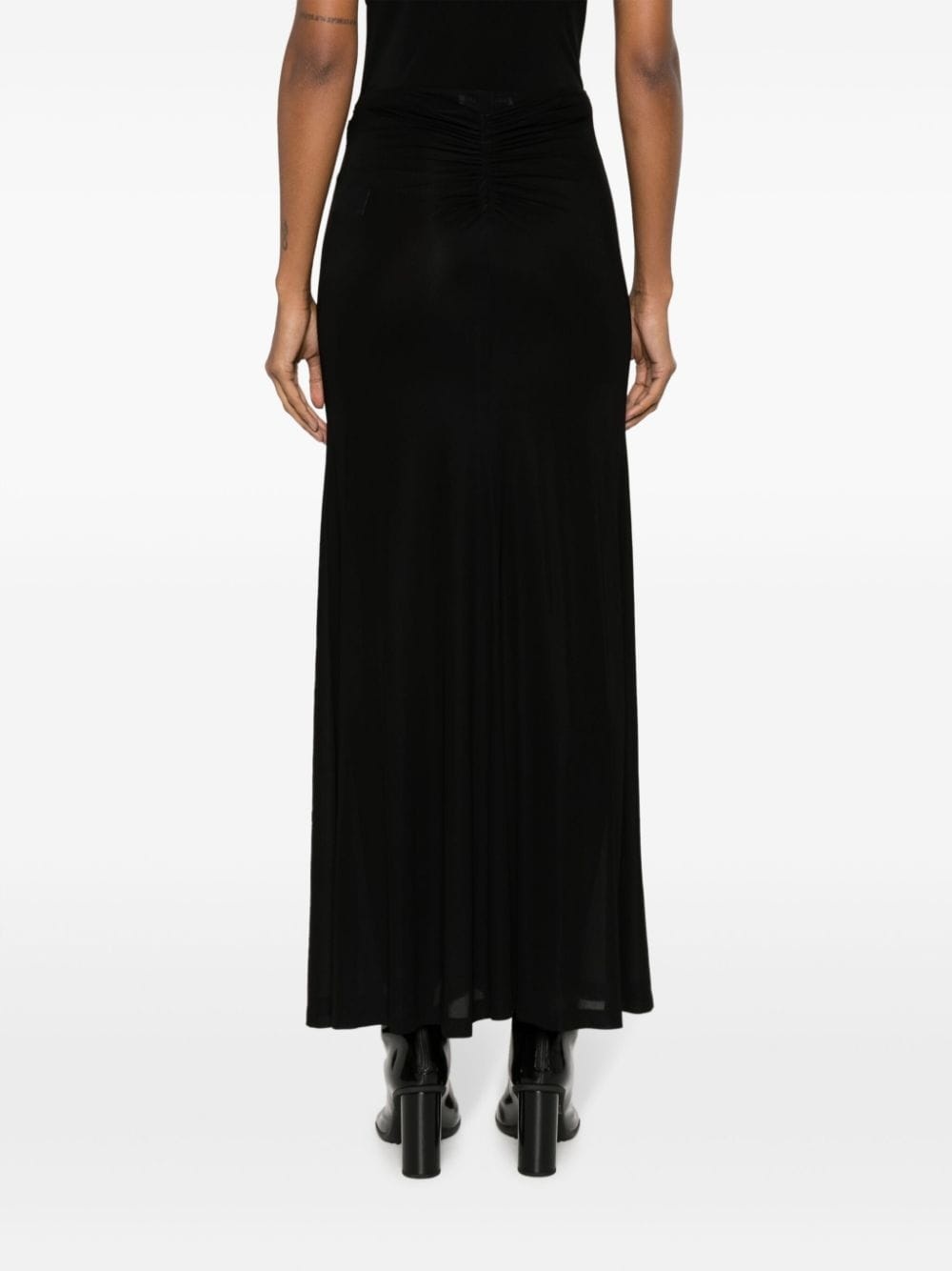 high-waisted studded skirt - 4