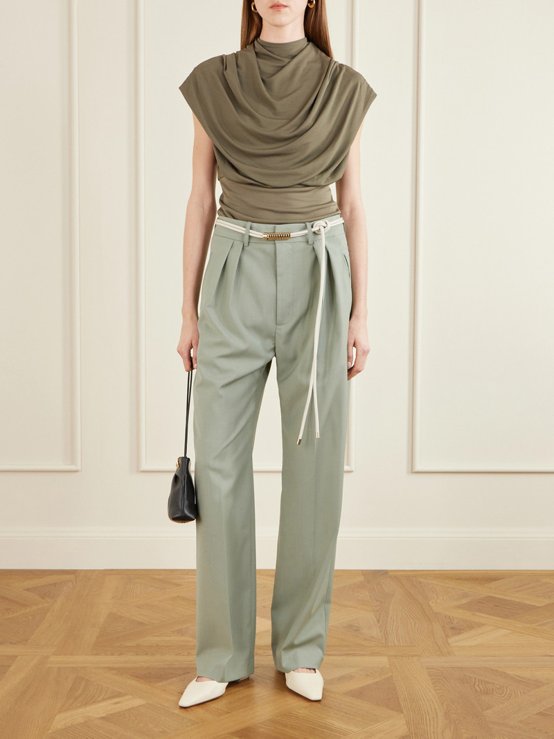 KALLMEYER Jocelyn Gathered Draped Jersey Top outlook