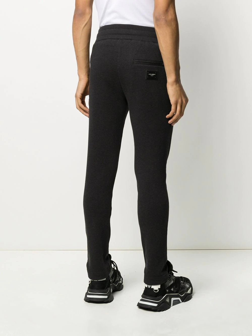 slim fit track pants - 4