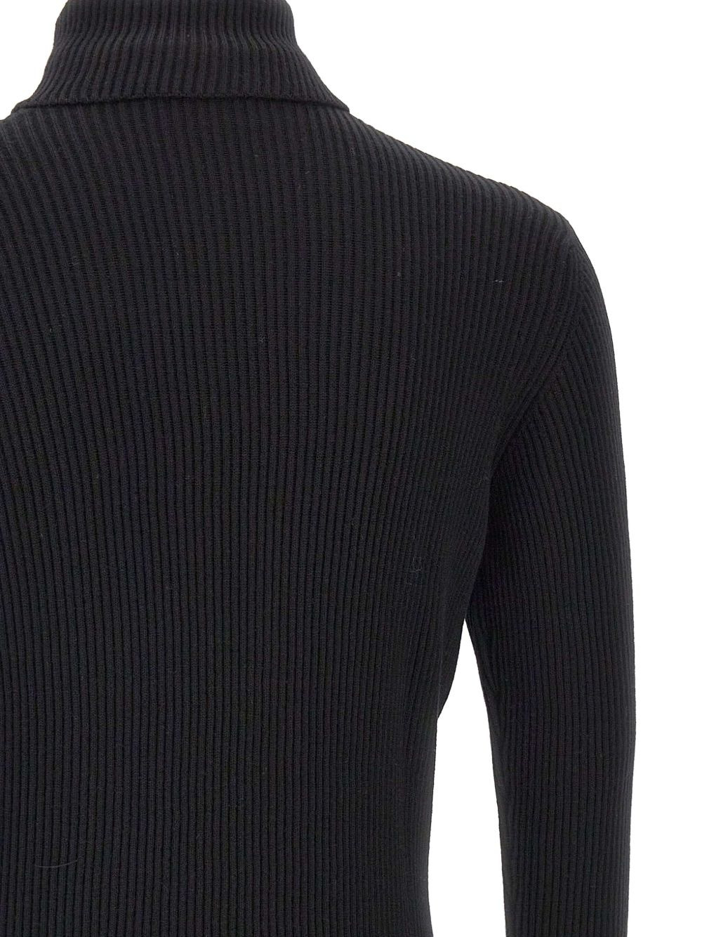 ribbed turtle-neck sweater - 4