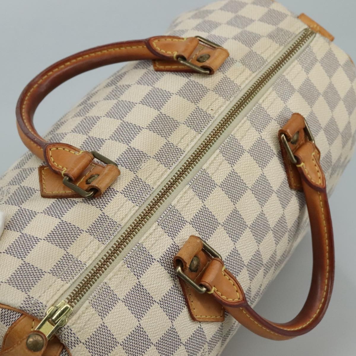 LOUIS VUITTON Damier Azur Speedy 30 Hand Bag N41533 - 7