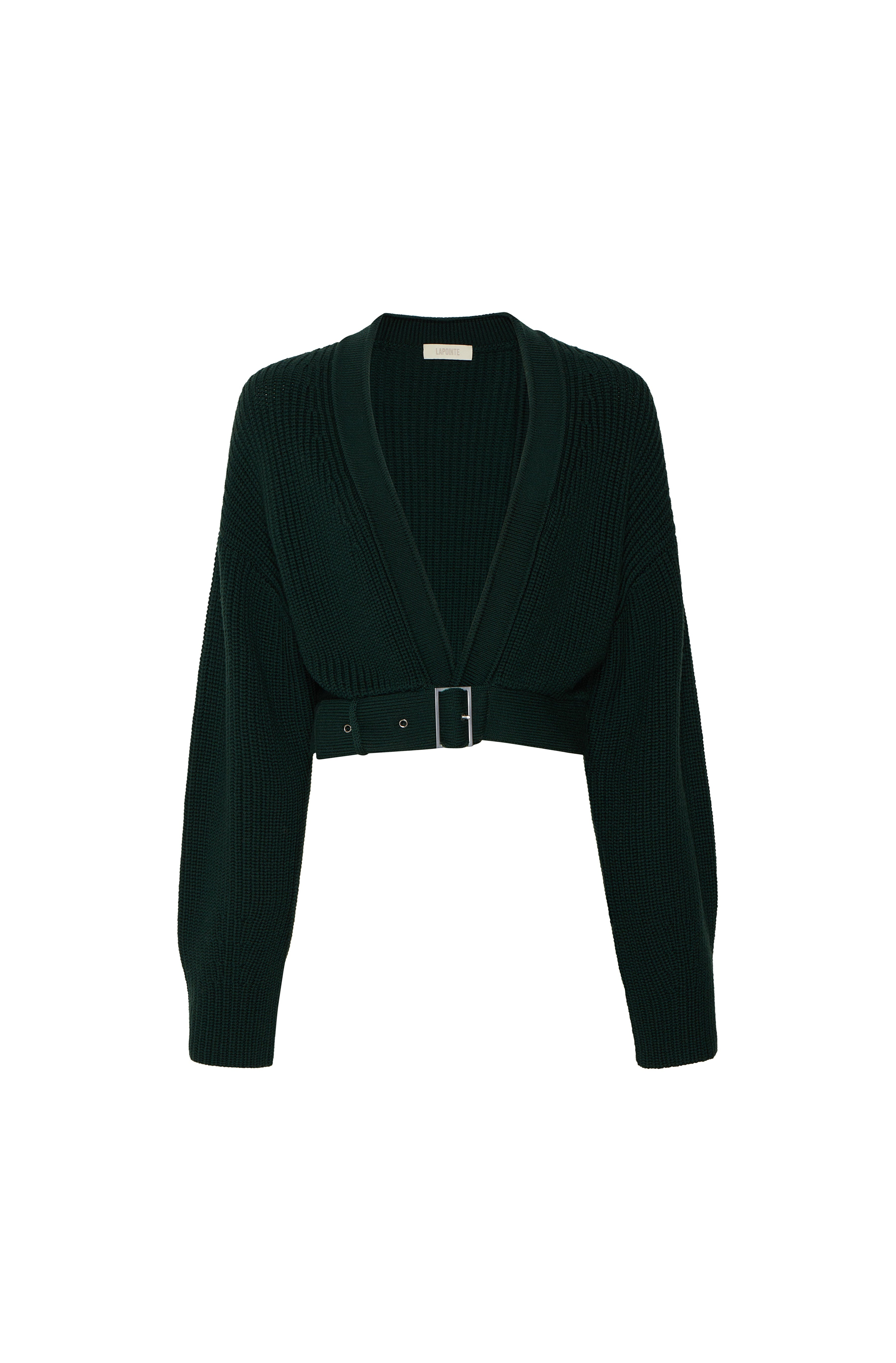 Wool Belted Cardigan - 1