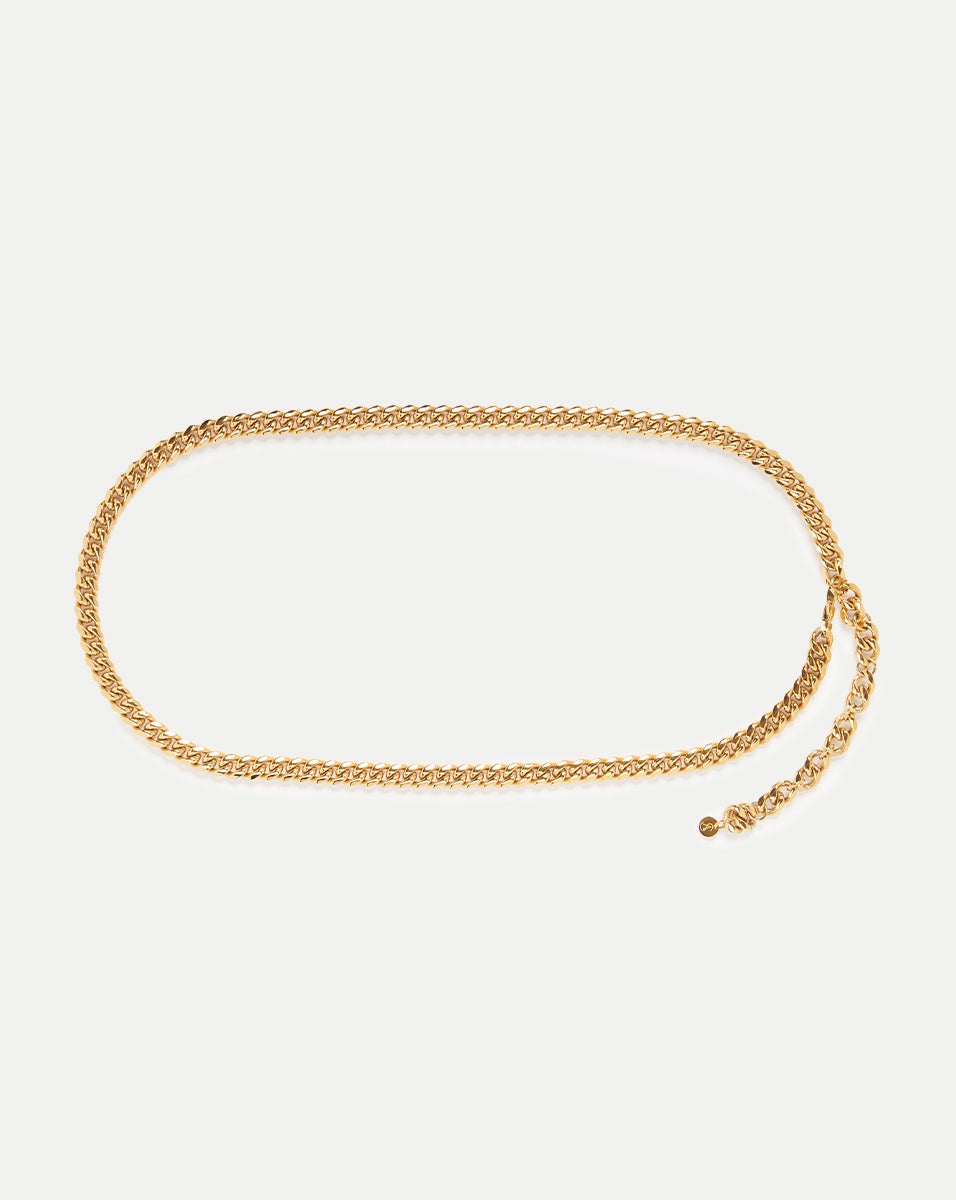 GOLD CHAIN LINK BELT - 1