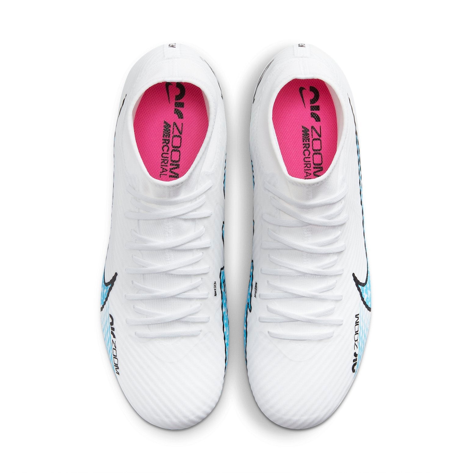 Nike Mercurial Superfly 9 Academy HG 'White Blue' DJ5626-146 - 2