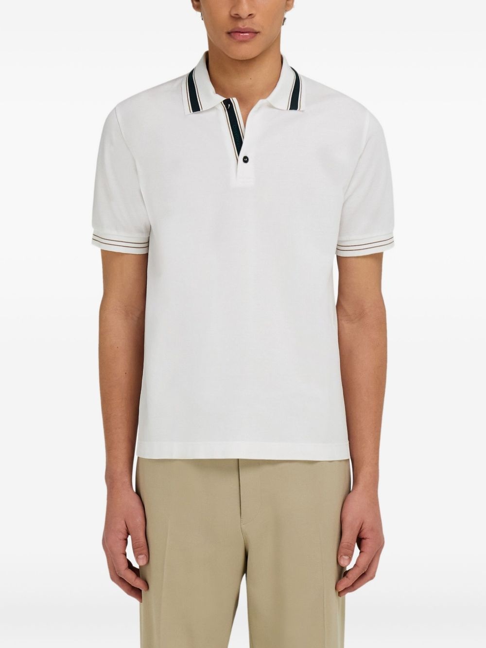 organic cotton polo shirt - 3