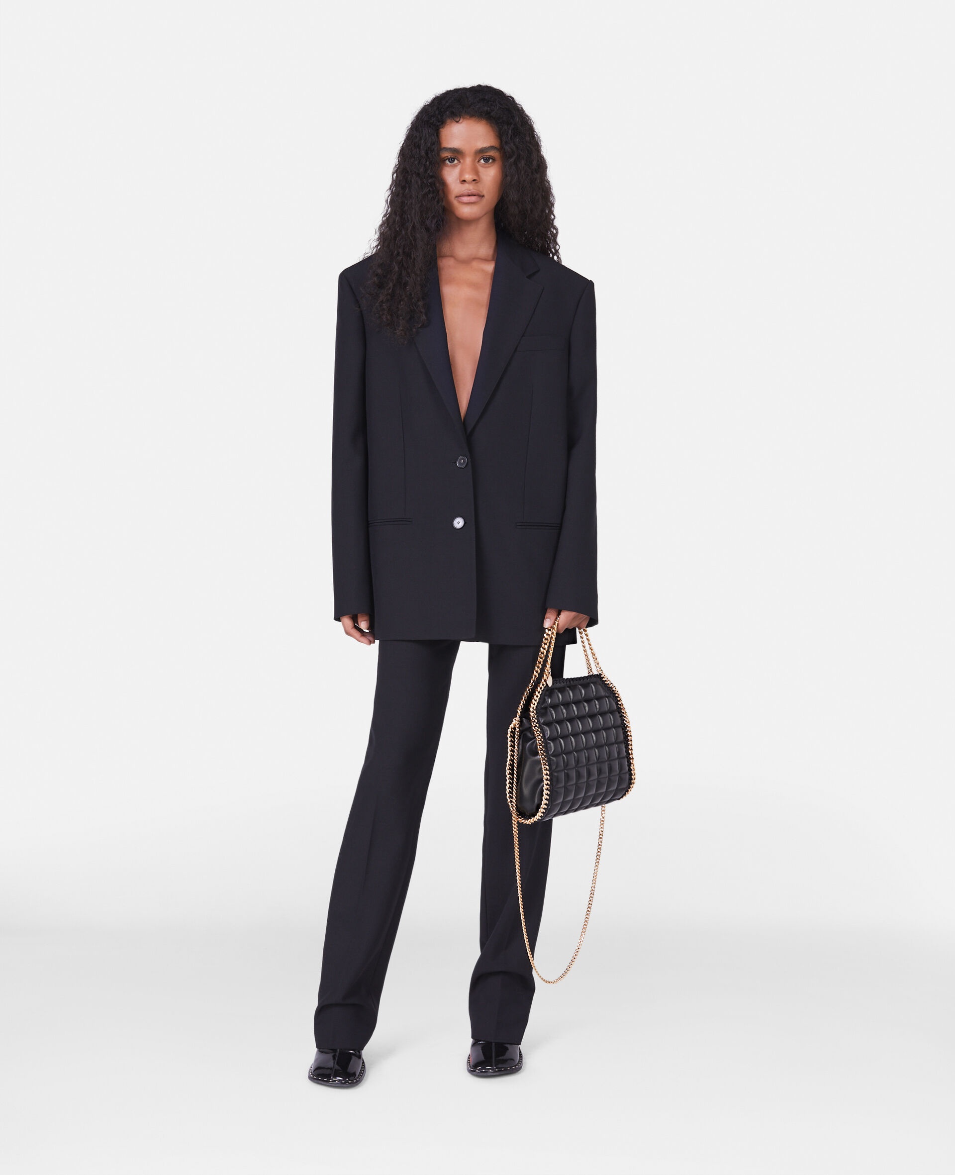 Prince of Wales Check Oversized Blazer - 2