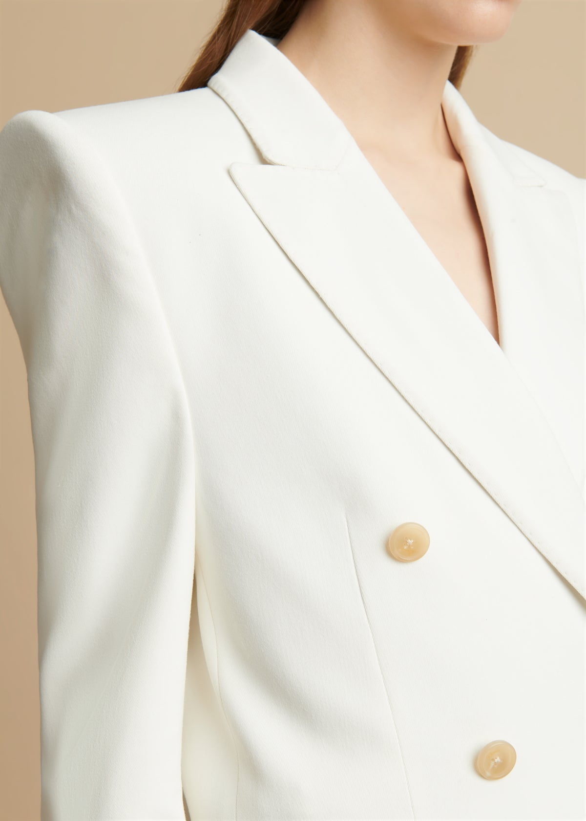 The Nathan Blazer in Ivory - 5