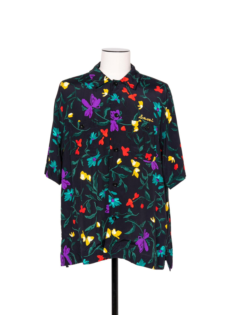 sacai Floral Print Shirt outlook