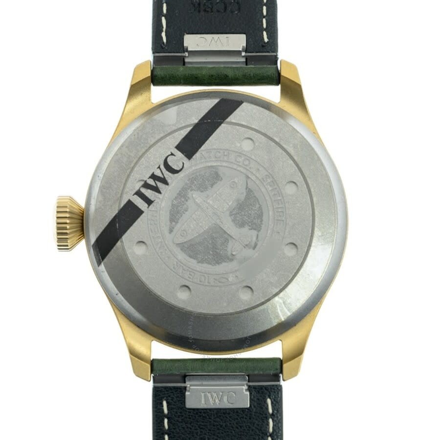 IWC Big Pilot Bronze Spitfire Automatic Green Dial Men's Watch IW329702 - 4