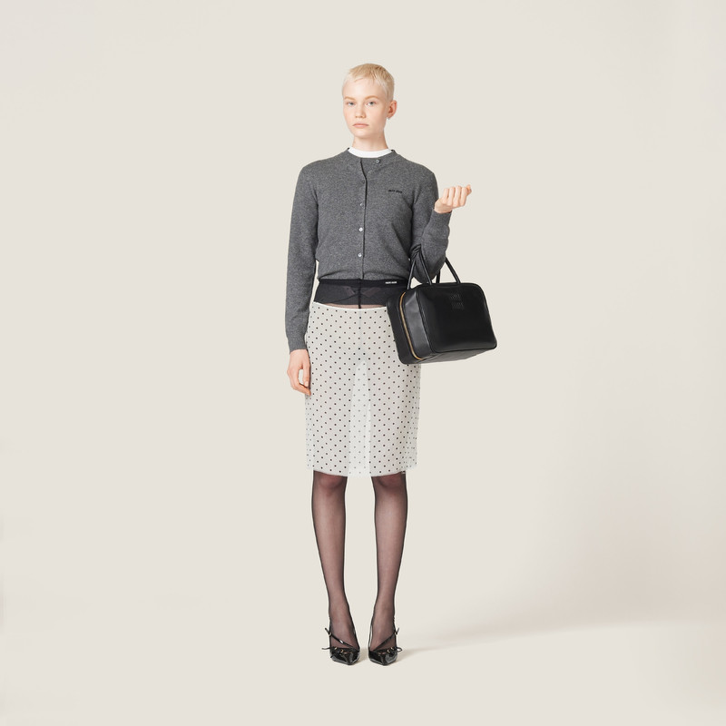 Miu Miu Cashmere knit cardigan outlook