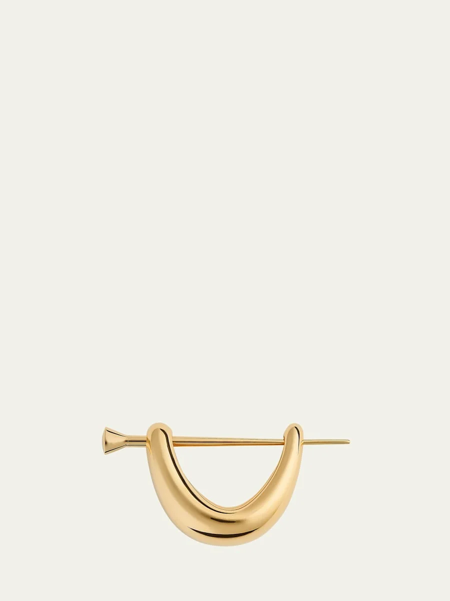 Gold-Tone Hair Clip - 1