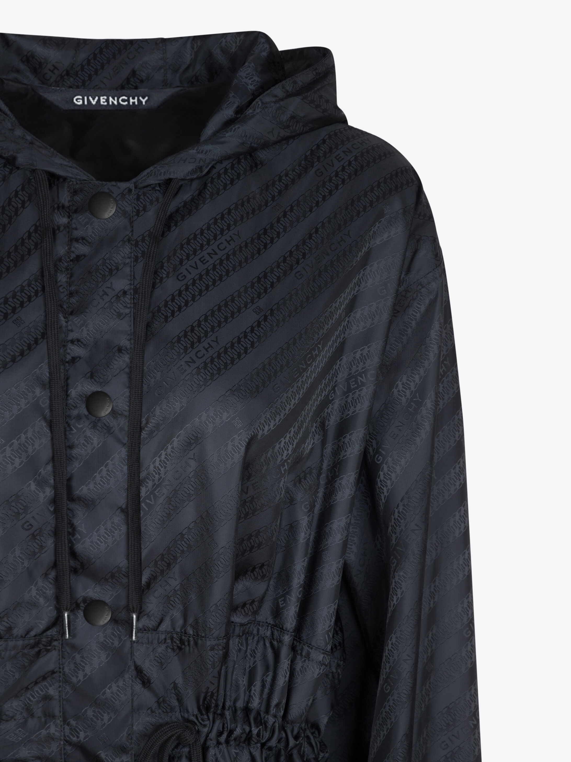 GIVENCHY Chain windbreaker in nylon - 7