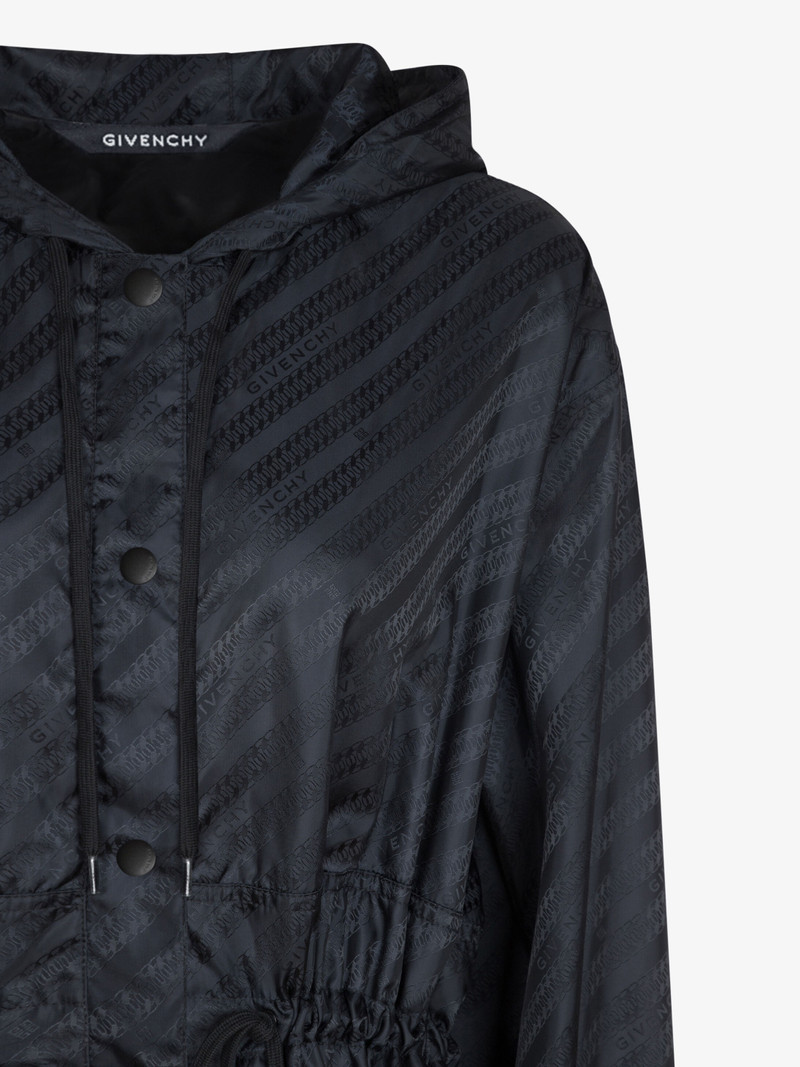 GIVENCHY Chain windbreaker in nylon 7