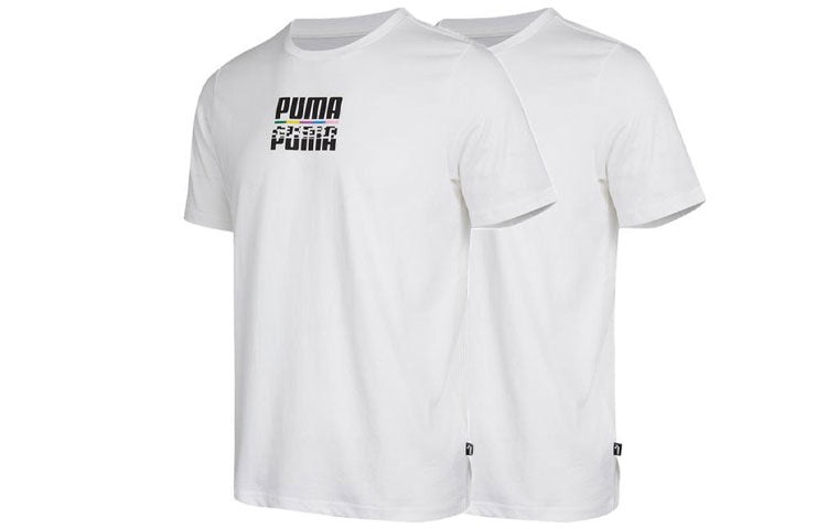 PUMA Core International T-Shirt 'White' 855977-02 - 3