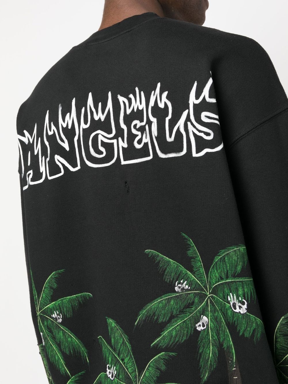 Palm & Skull logo-print sweatshirt - 5