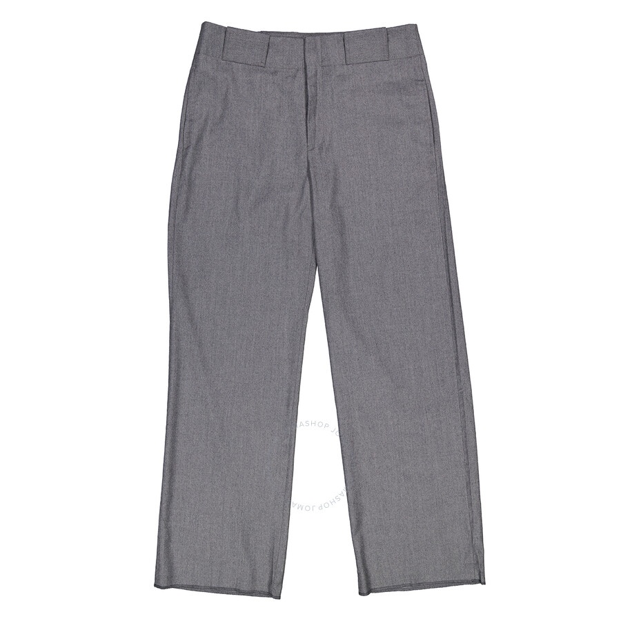 Emporio Armani Men's Grigio Straight-Leg Trousers - 1