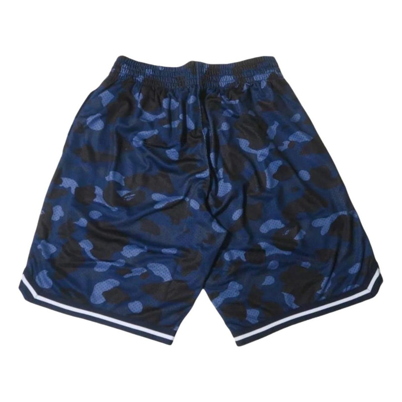 A BATHING APE® A Bathing Ape Color Camo Wide Fit Shorts 'Blue' 1I30-153-019-BLU outlook