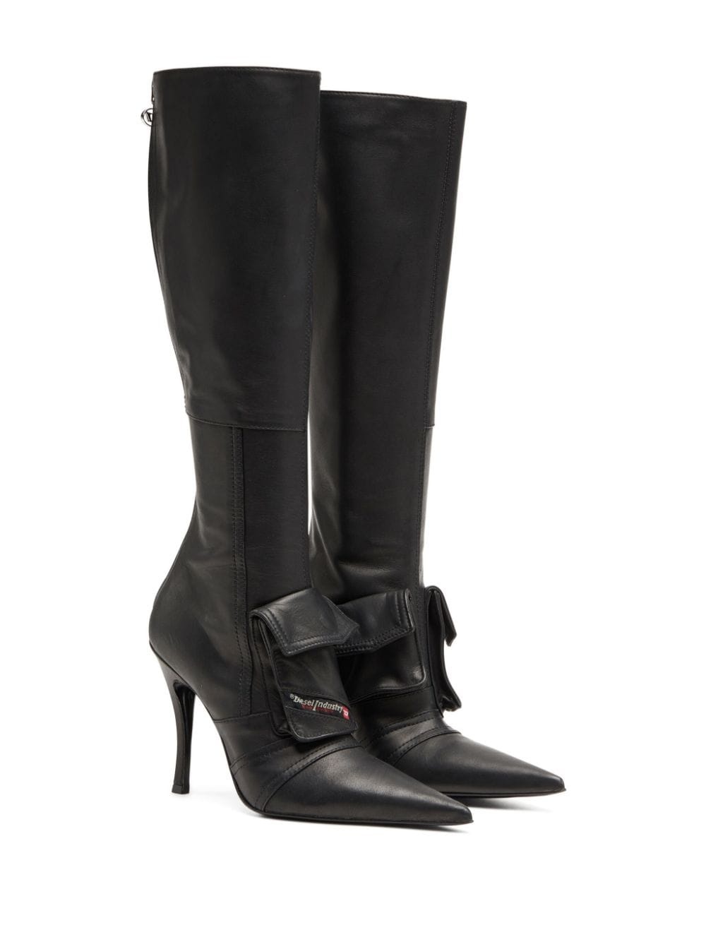 D-Venus Pocket leather boots - 2