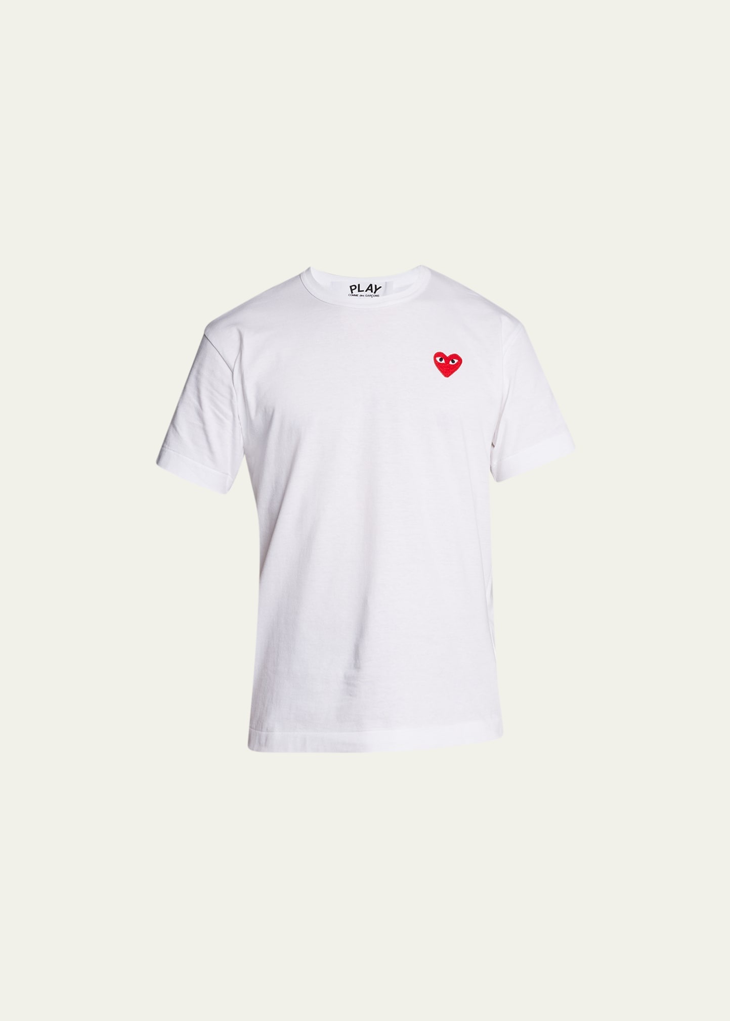 Men's Cotton Jersey Heart T-Shirt - 1