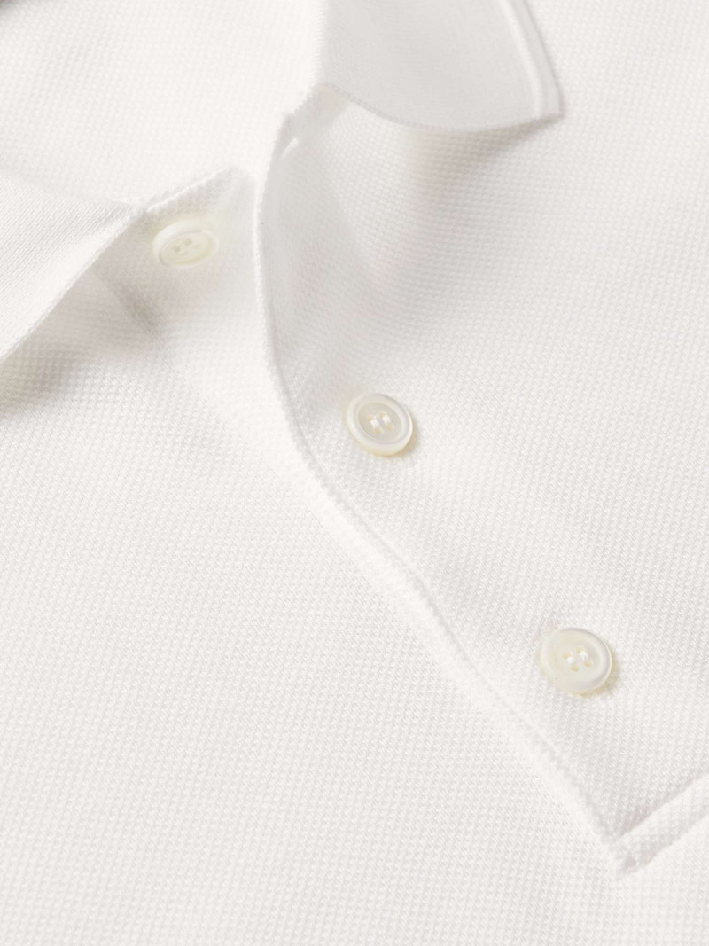 Cotton-Piqué Polo Shirt 4