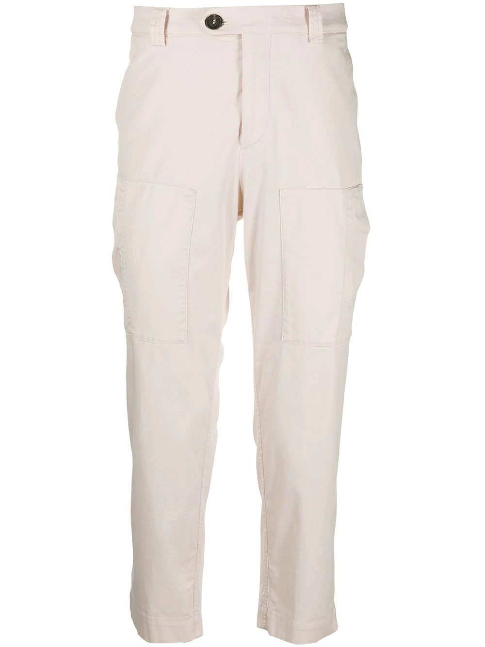 multi-pocket cropped trousers - 1