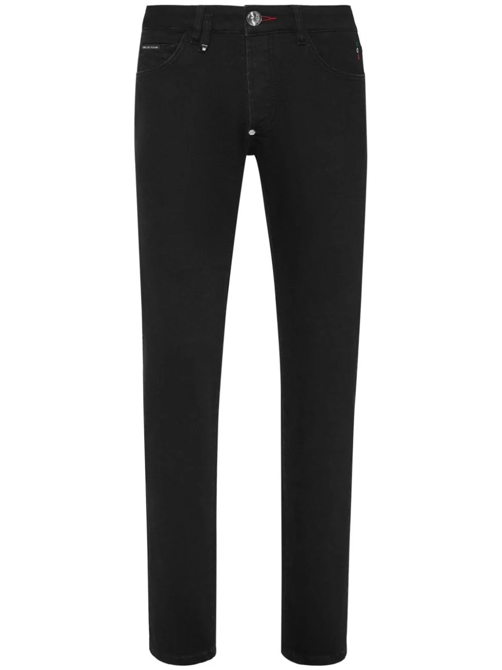 paint-splatter straight-leg jeans - 1