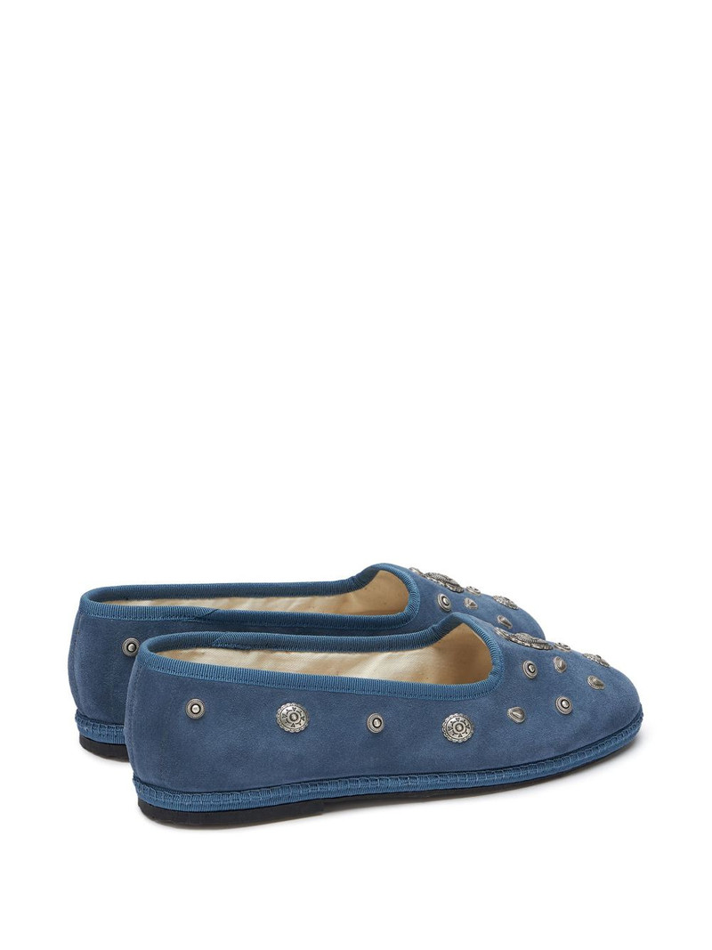 Frutate studs suede slippers 3