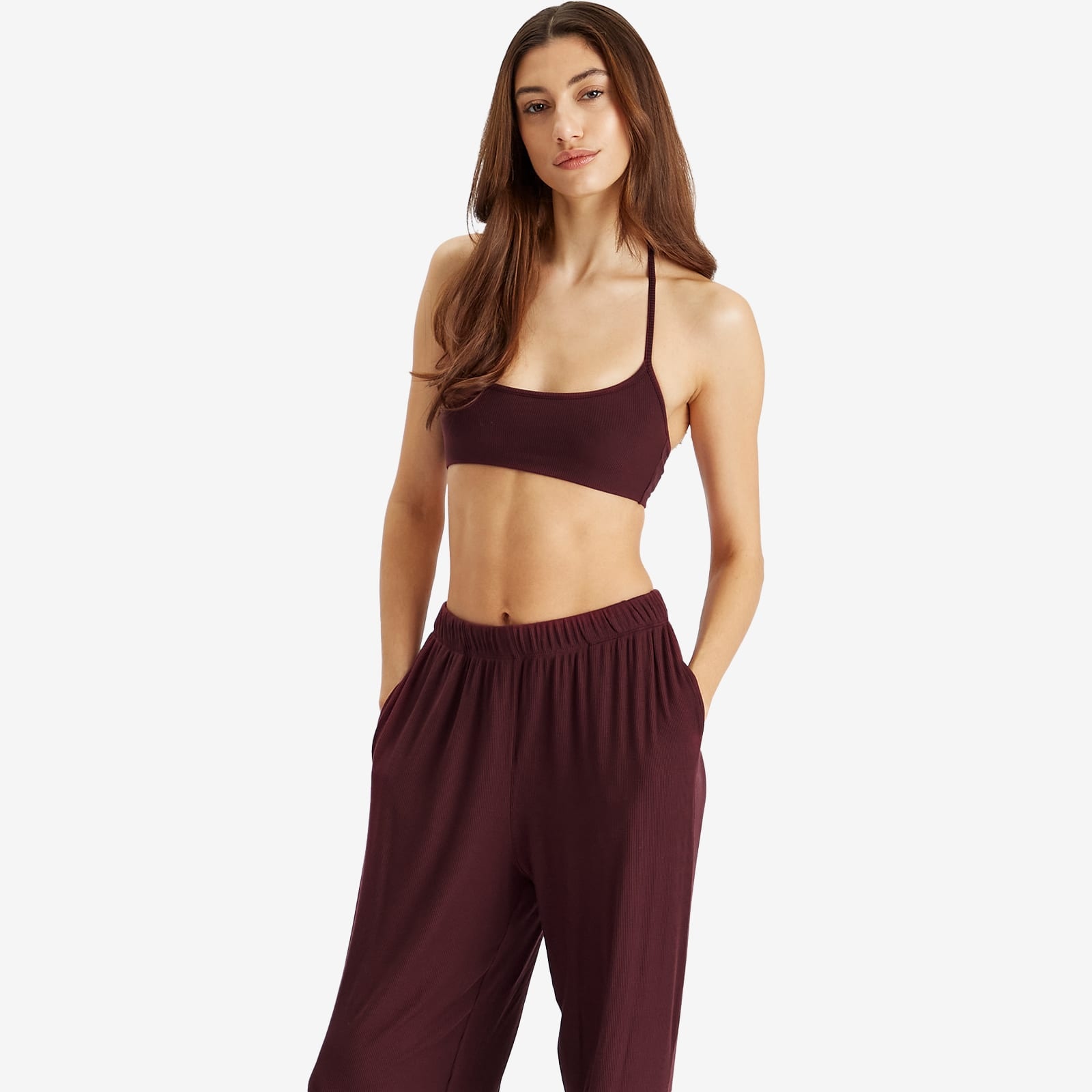SKIMS Soft Lounge Halter Bralette - 2