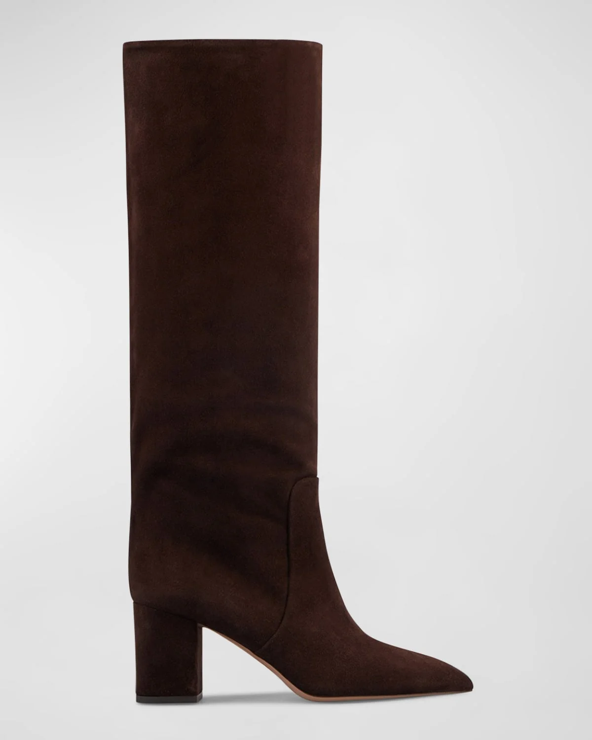 Anja Knee-High Suede Boots - 1