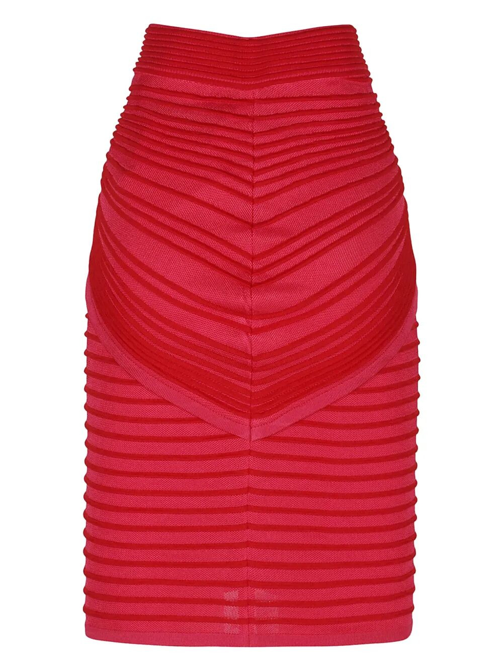 Balmain Women Flechage Knit Knee Lenght Skirt - 2