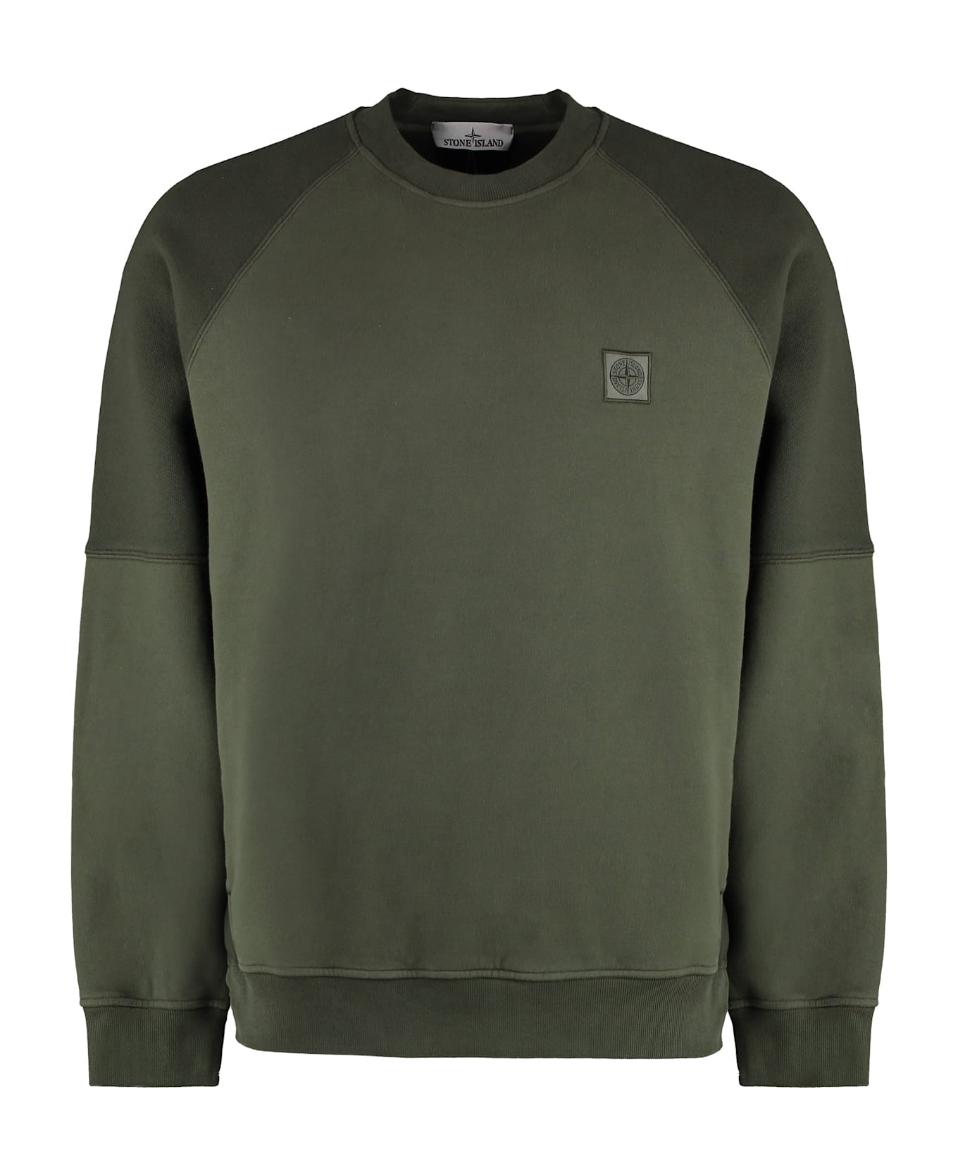 Cotton Crew-neck Sweatshirt - 1