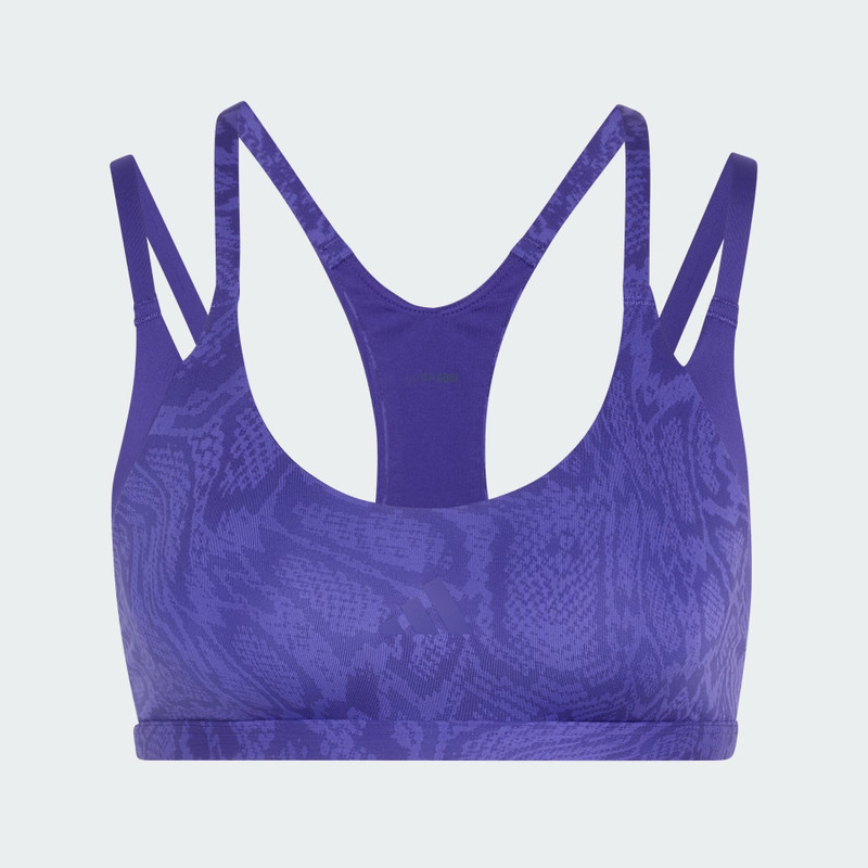 Optime Workout Snake Strappy Lite Support Bra 1