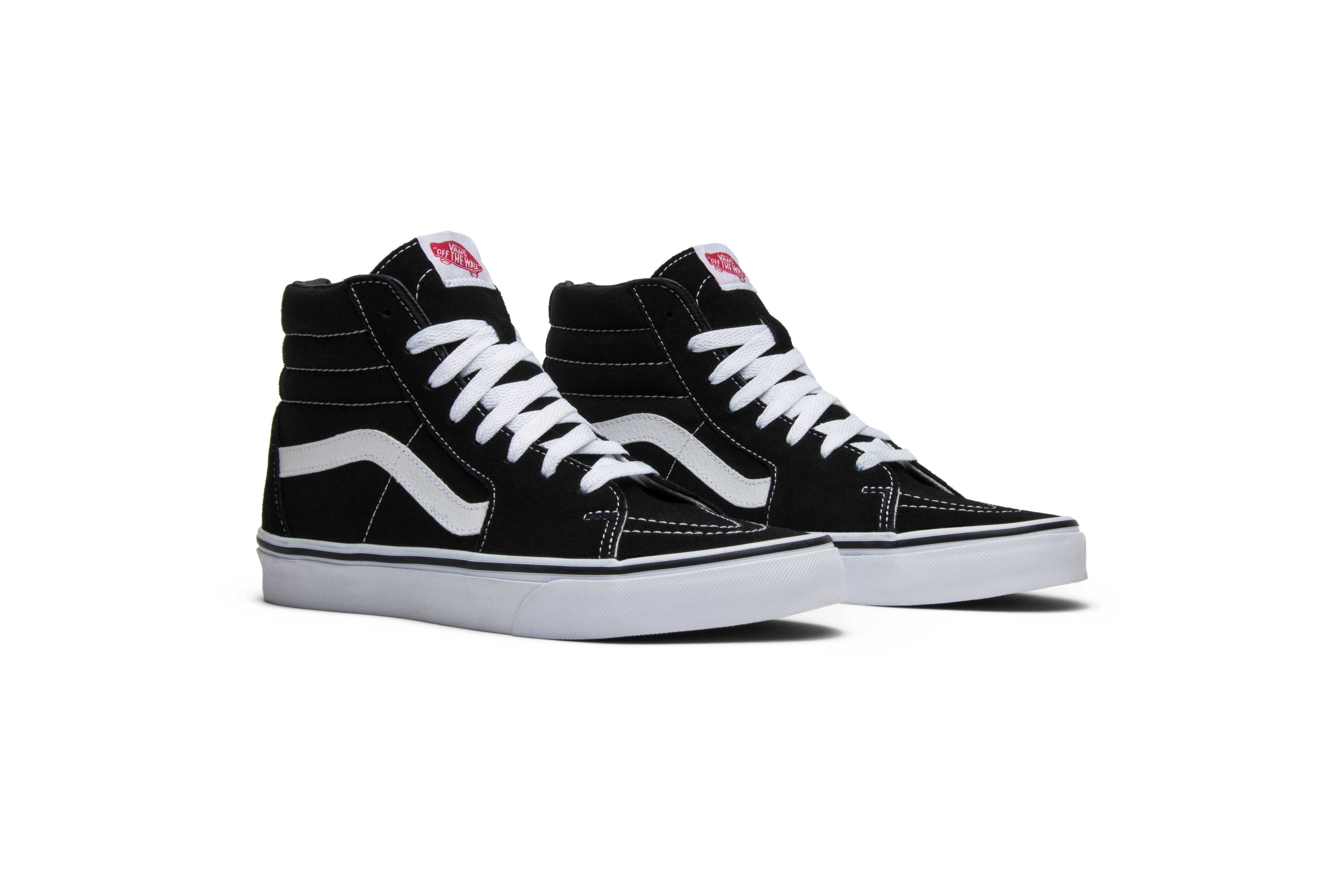 Sk8-Hi 'Black White' - 8