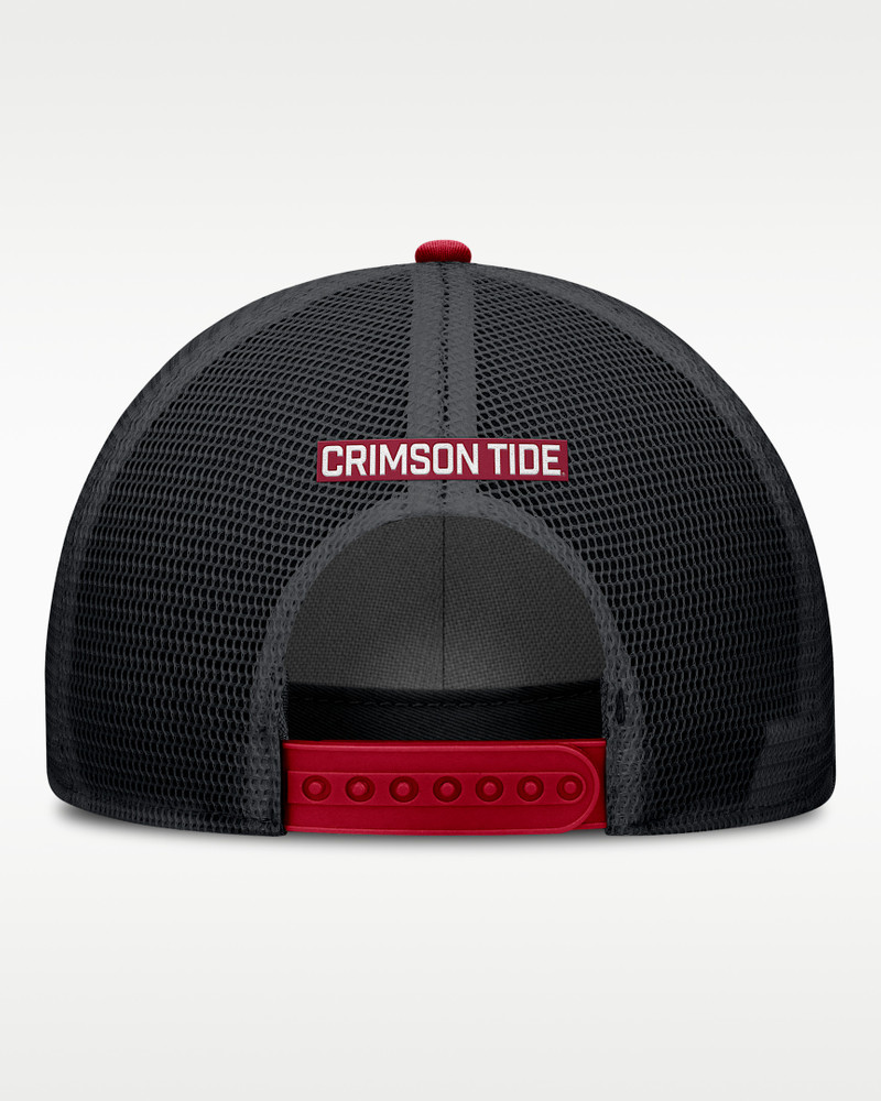 Nike Alabama Primetime Rise Men's Nike College Trucker Adjustable Hat outlook