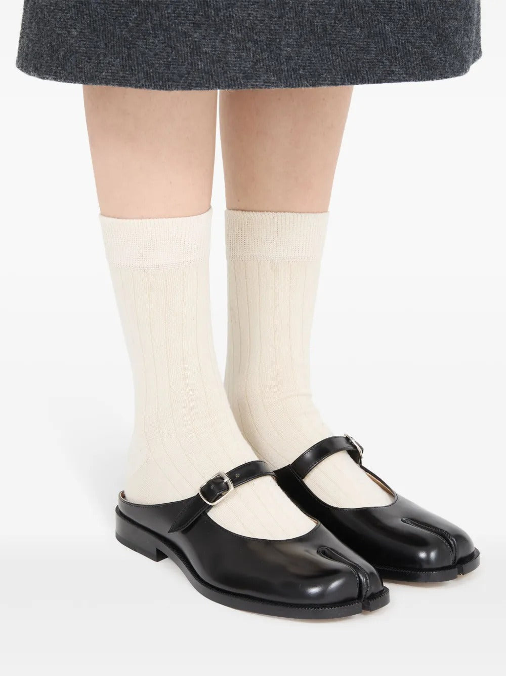 MAISON MARGIELA - Women Tabi City Mary Jane Mule - 6