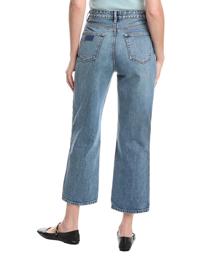GANNI GANNI Cropped Misy Jean outlook