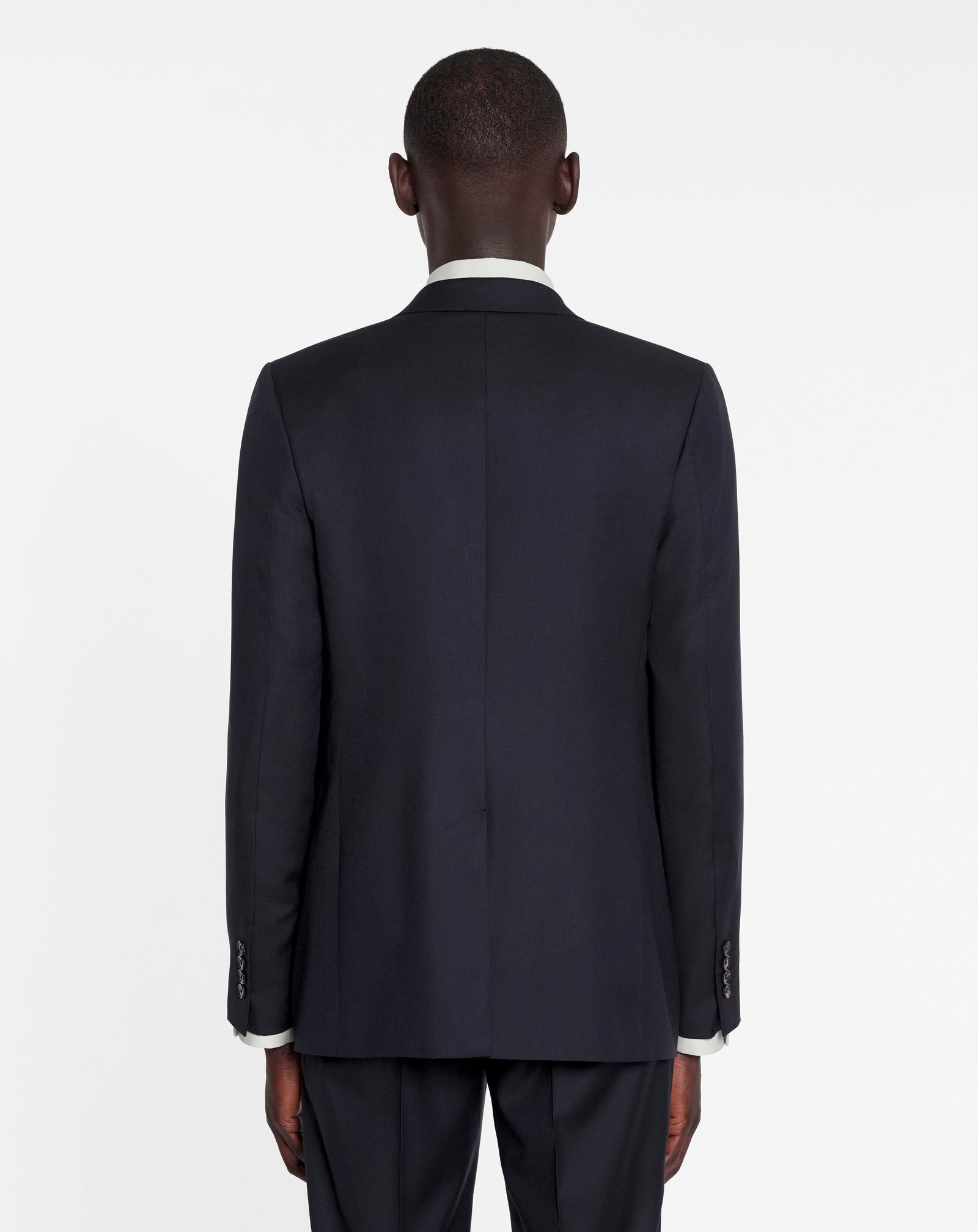 SINGLE-BREASTED FLAP POCKETS JACKET - 4