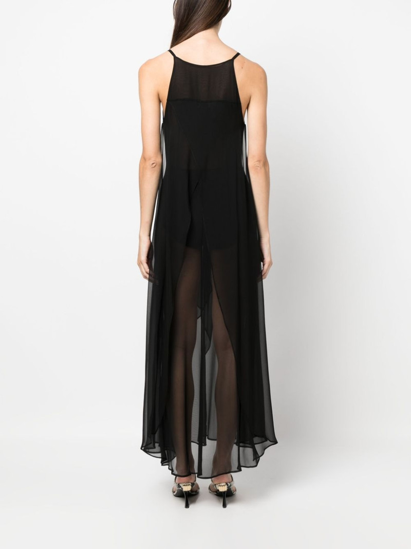 semi-sheer silk slip dress 4