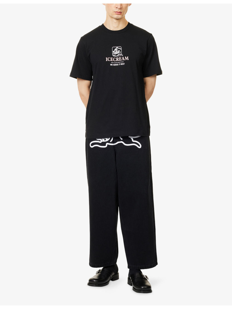 ICECREAM Serve It Best Relaxed-Fit Cotton-Jersey T-Shirt outlook