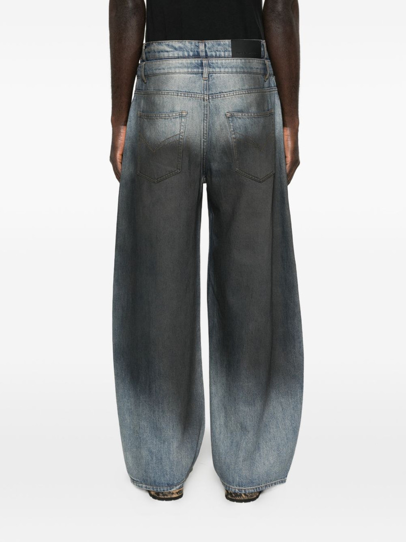 gradient-effect denim jeans 4