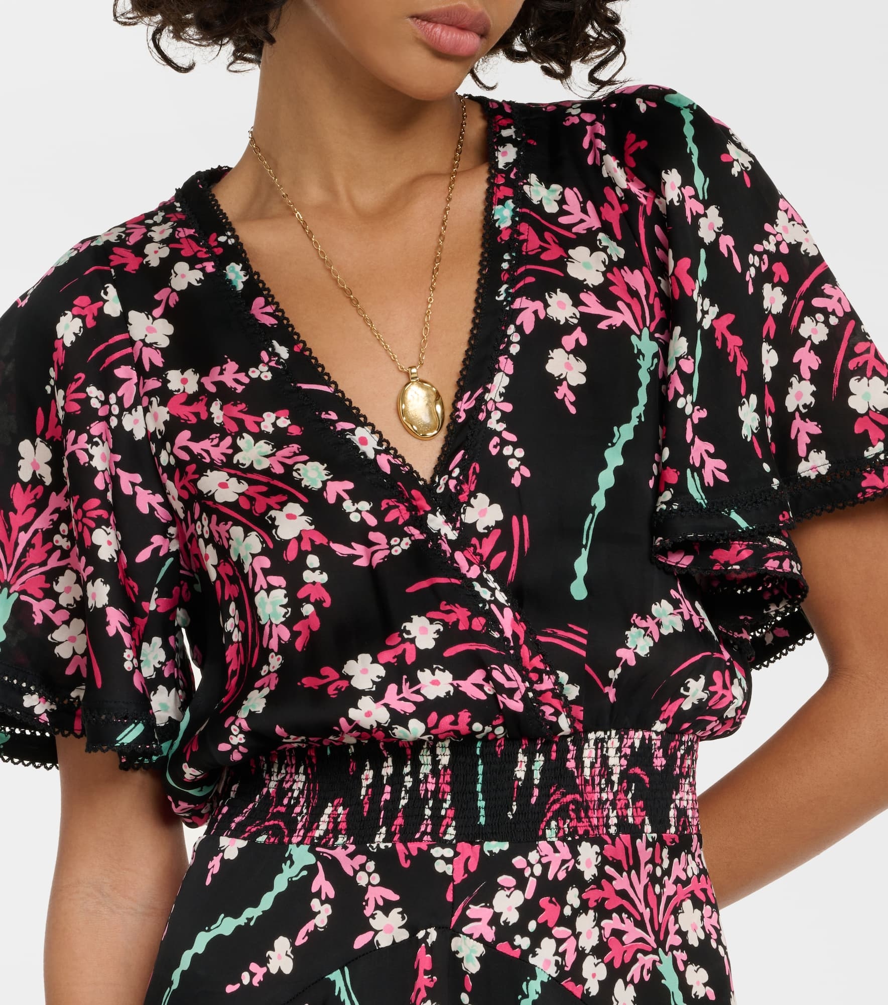 Mabelle printed maxi dress - 4