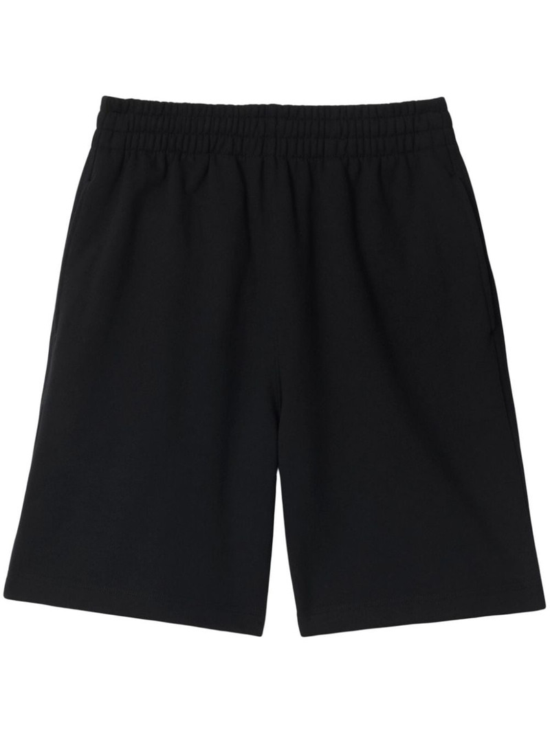 EKD straight-leg cotton shorts 1