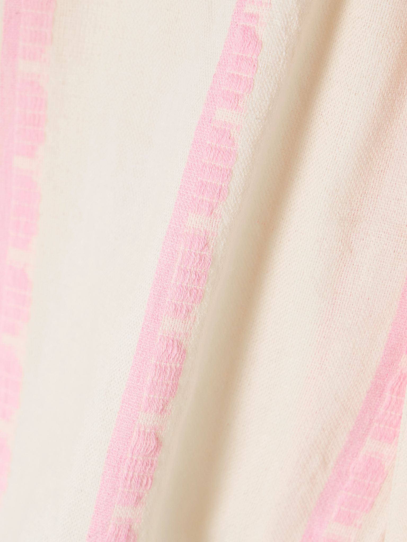 Safia striped cotton shorts Cream - 4