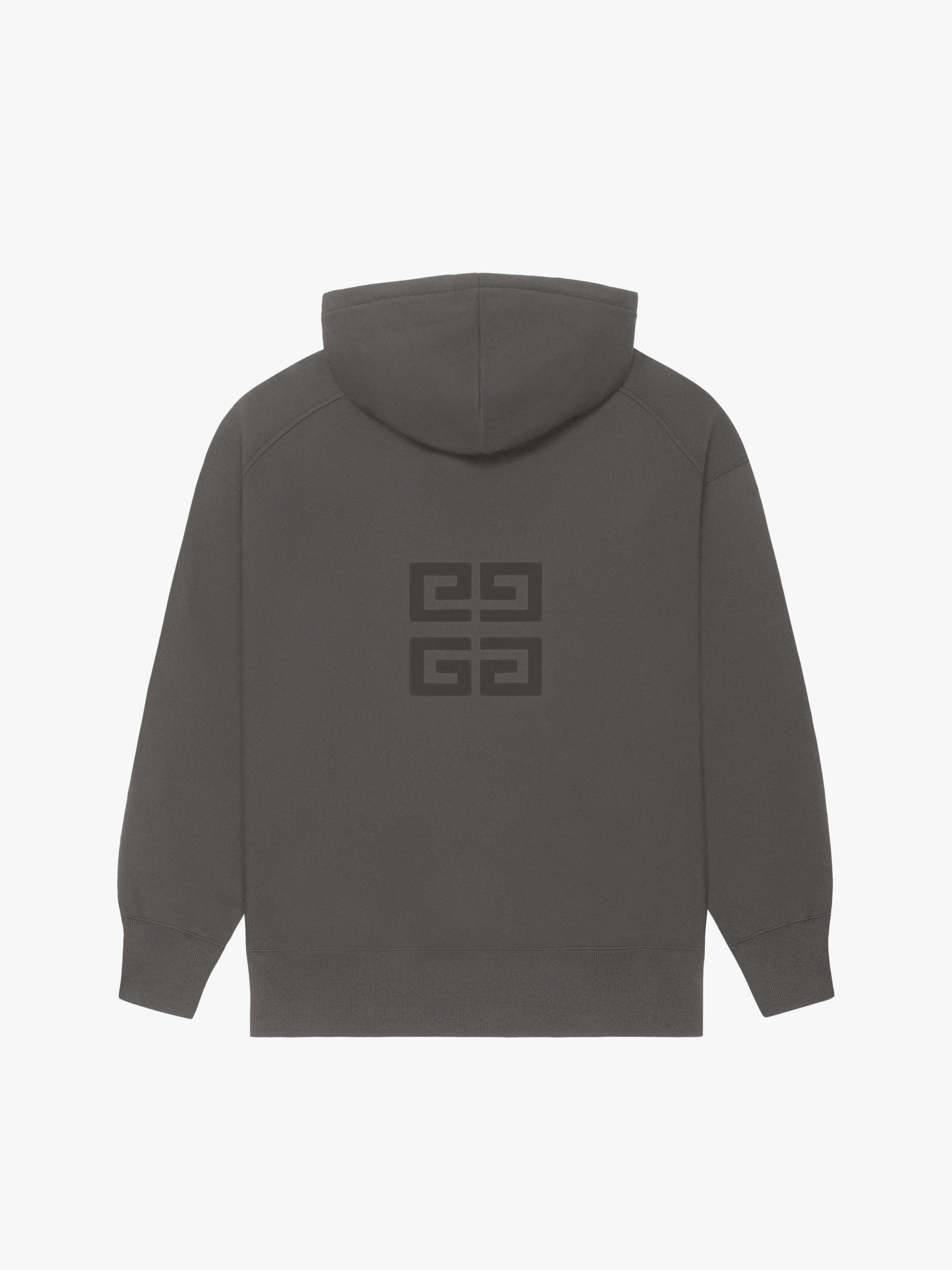 パーカー・フーディ GIVENCHY SS25 '4G' logo hoodie (BMJ0LA3YPQ 004) Givenchy GIVENCHY 4G SLIM FIT HOODIE IN FLEECE | REVERSIBLE