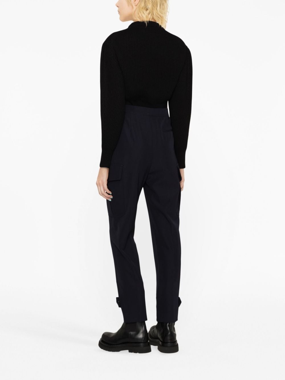 tapered cargo trousers - 4